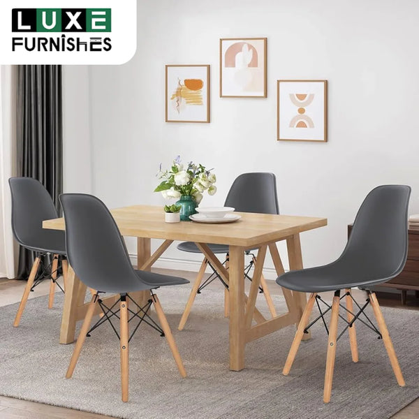 Eames Style Dining Chair: Modern Comfort & Design – Luxe Furnishes