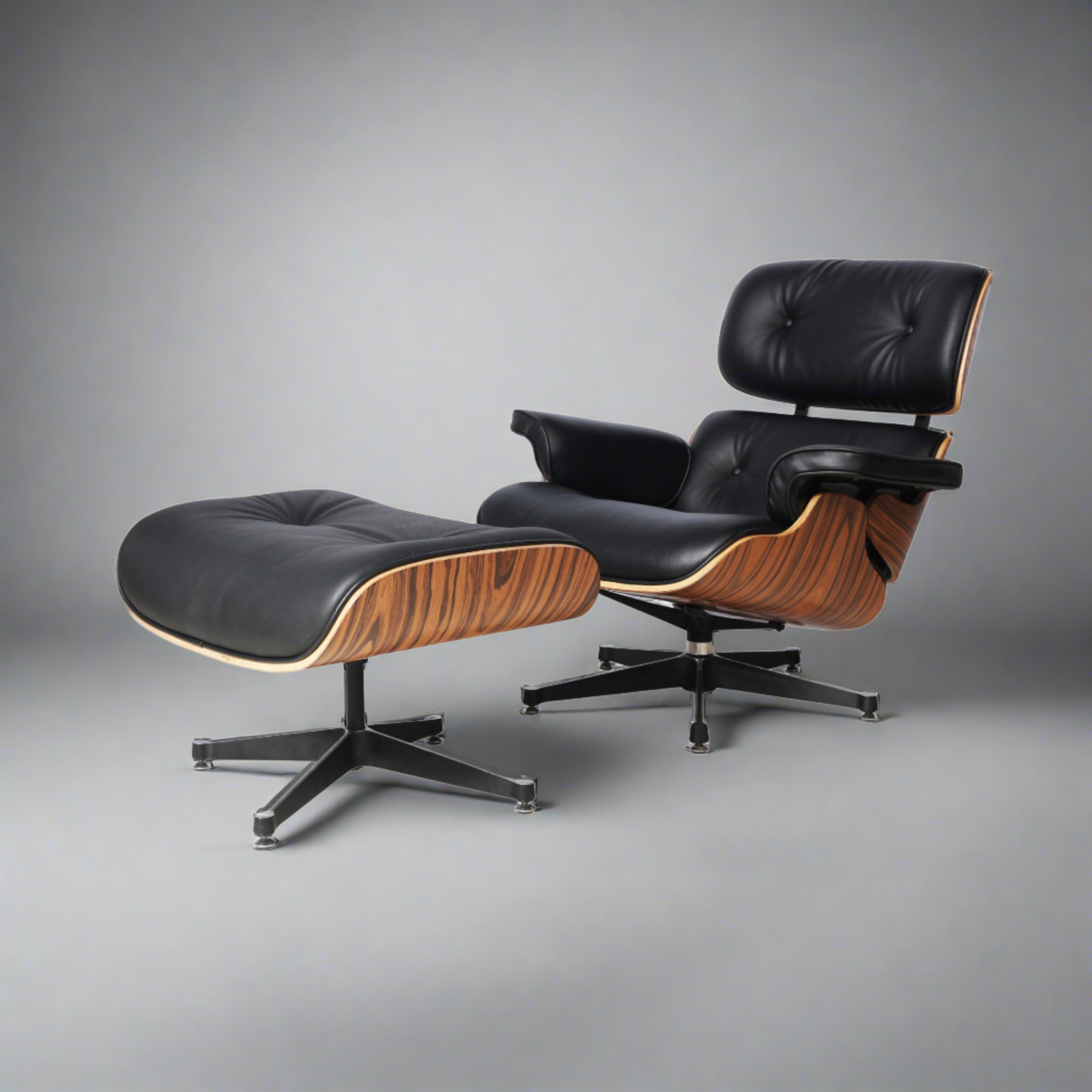 Eames Lounge Chair & Ottoman Replicas – Luxe Furnishes Eames Lounge Chair & Ottoman Replicas – Luxe Furnishes