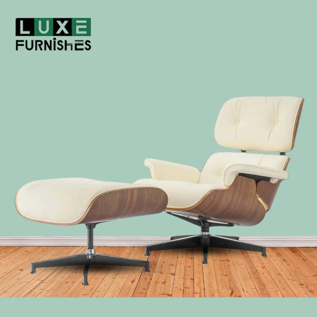 Plongez dans le confort du fauteuil Eames Ottoman – Luxe Furnishes