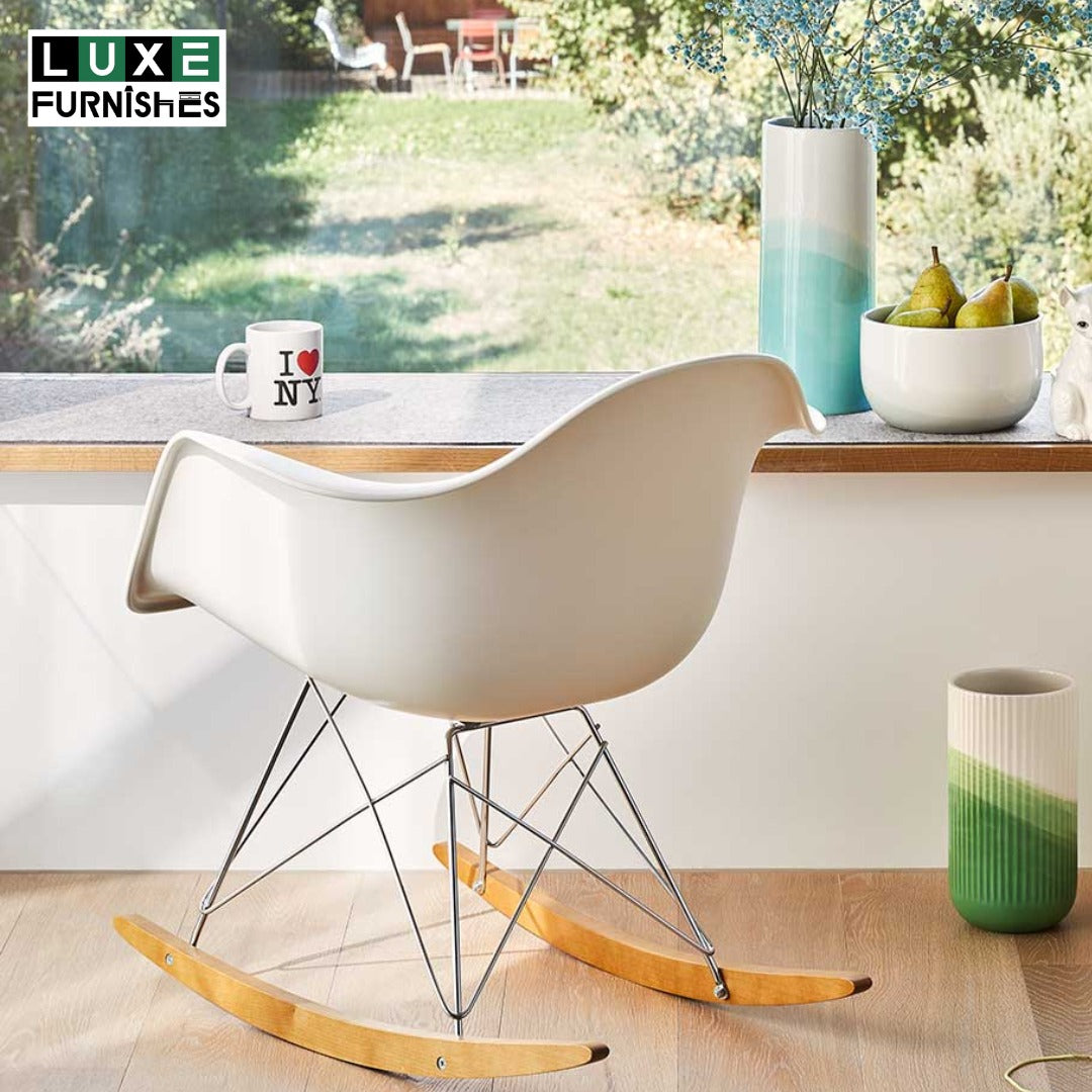 Eames Style Rocker Get 20% off when you buy Eames Rocking Chairs at Luxe Furnishes!