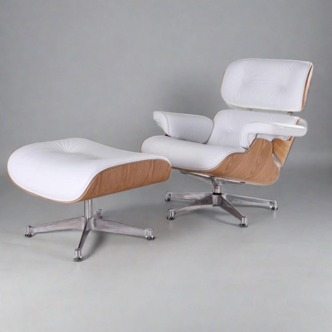 White - Premium Lounge Chairs from Luxe Furnishes - Just $745! Shop now at Luxe Furnishes