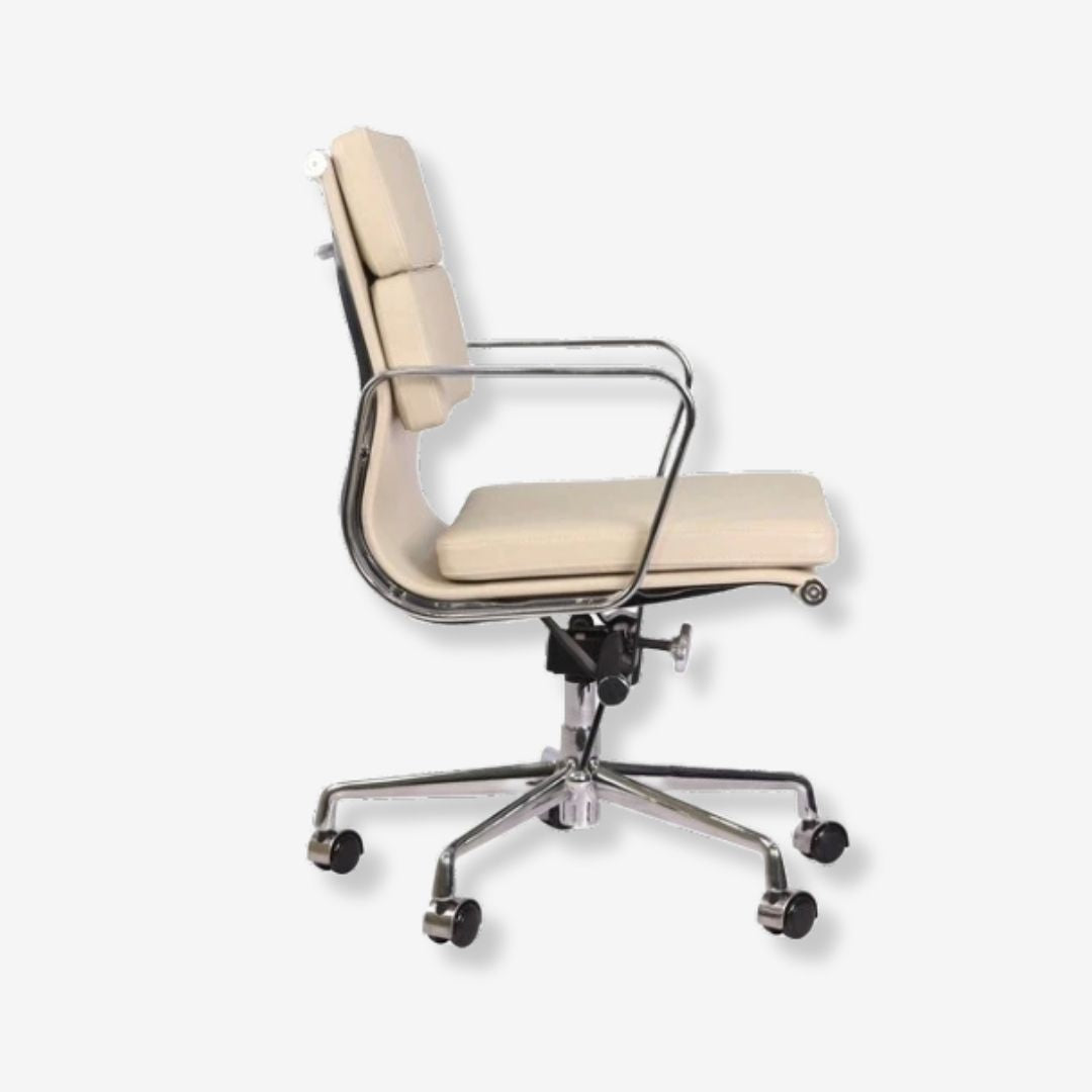 Ergonomic Office Chair - Cream Color