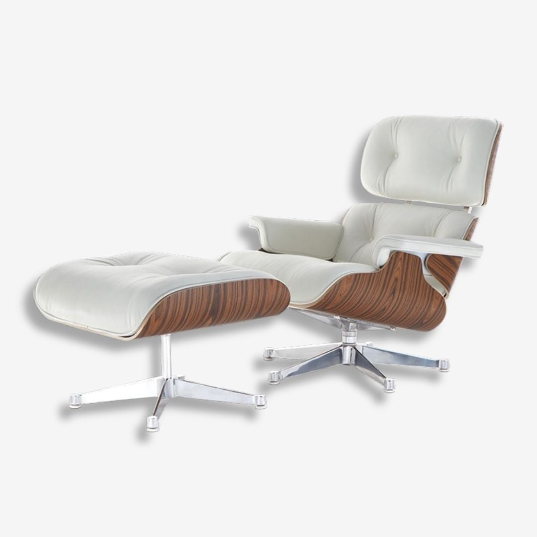 White - Premium Lounge Chairs from Luxe Furnishes - Just $675! Shop now at Luxe Furnishes