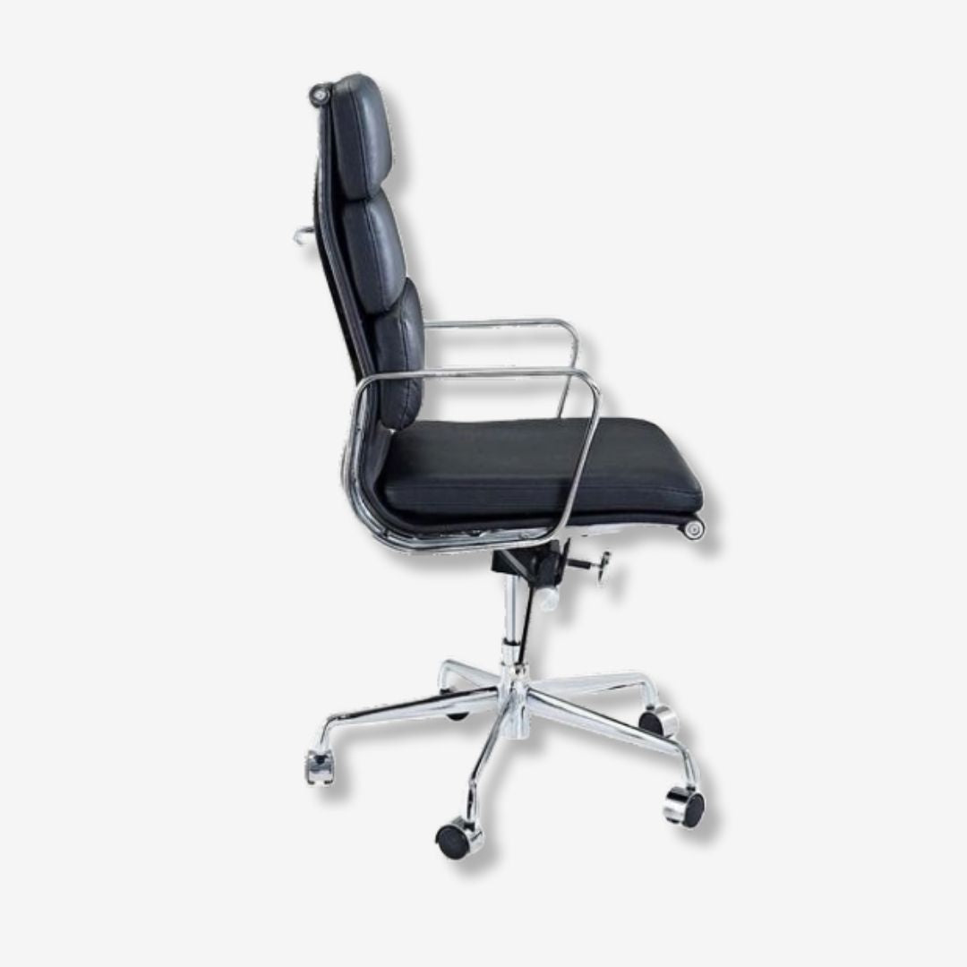 Eames Style  Soft Pad High Back Office Chair - Comfortable Desk Chair - Premium soft pad from Luxe Furnishes - Just $375! Shop now at Luxe Furnishes