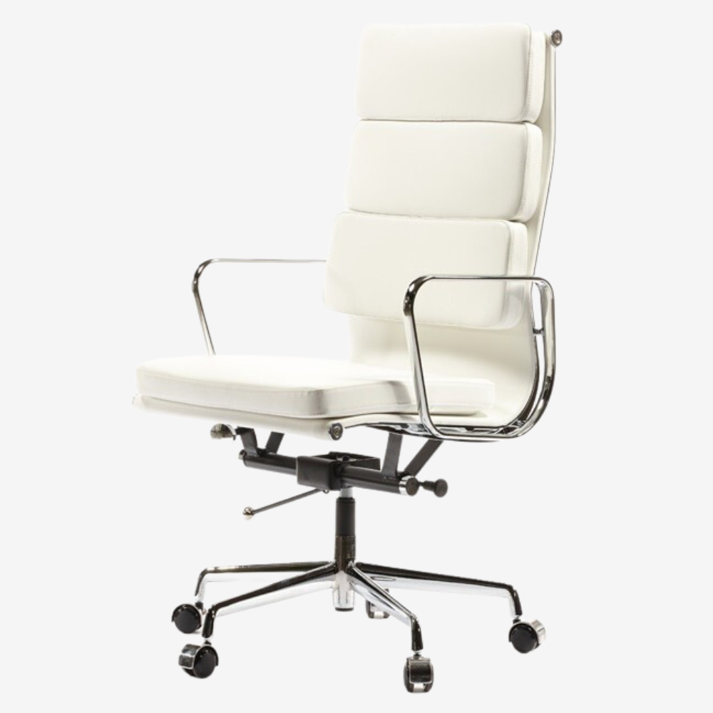 Comfortable desk chair with lumbar support