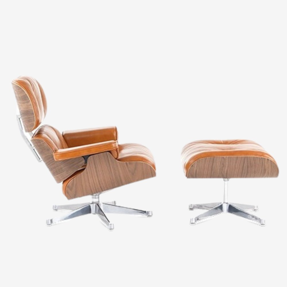 Brown - Premium Lounge Chairs from Luxe Furnishes - Just $675! Shop now at Luxe Furnishes